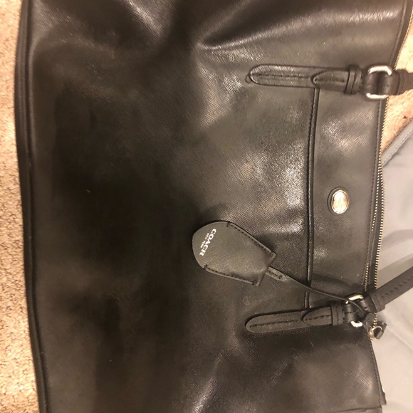 Authentic coach diaper bag or tote - Picture 3 of 4